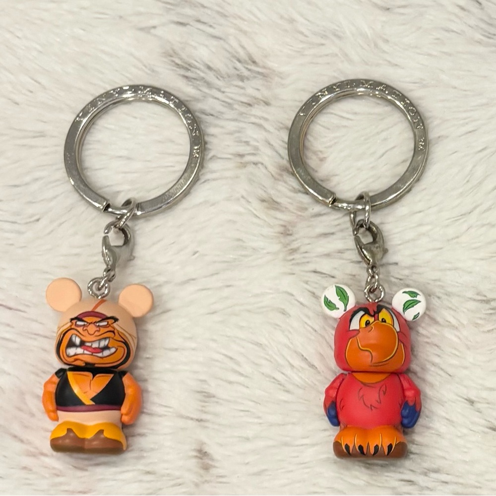 Disney Vinylmation Jr Iago Palace Guard Aladdin Keychains Bag Charm